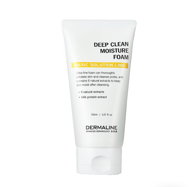 Dermaline Deep Clean Moisture Foam