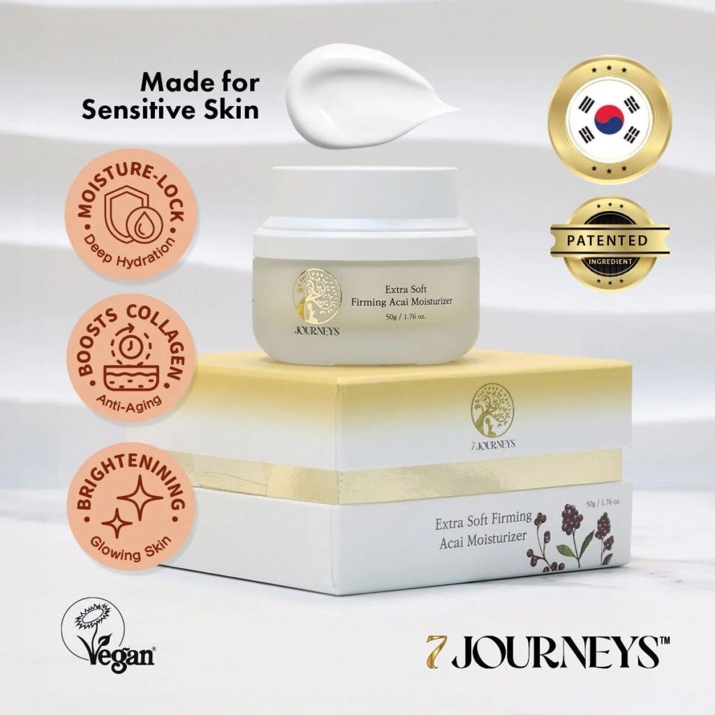 7 Journeys Extra Soft Firming Acai Moisturizer 50g